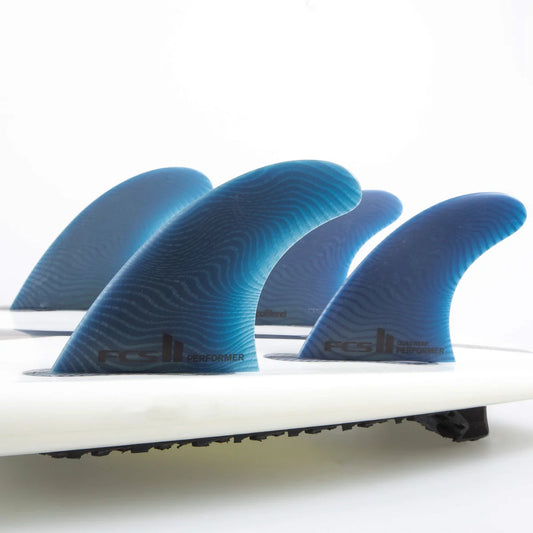 FCS II Performer Neo Glacc Eco Tri-Quad Fins