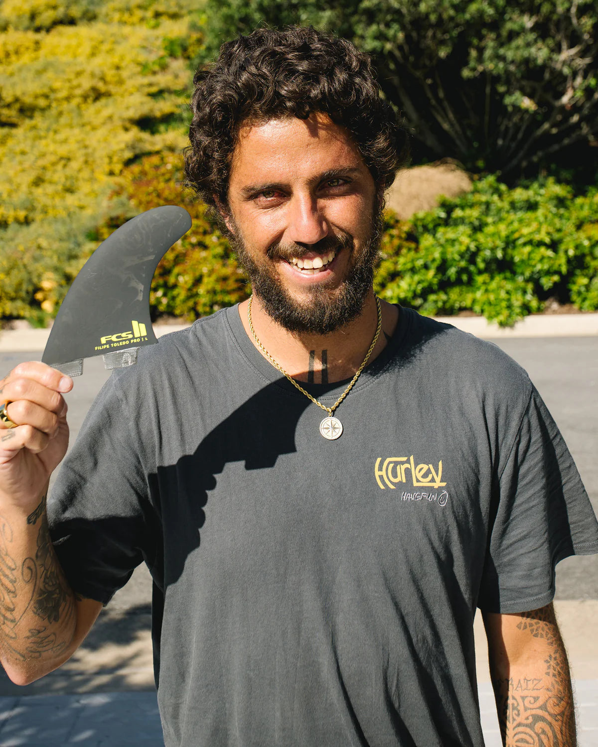FCS II Filipe Toledo PG Pro Tri Fins