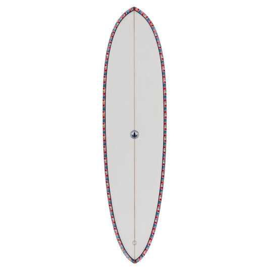 Dumplin Mid Length Surfboard – Hawaiian Floral