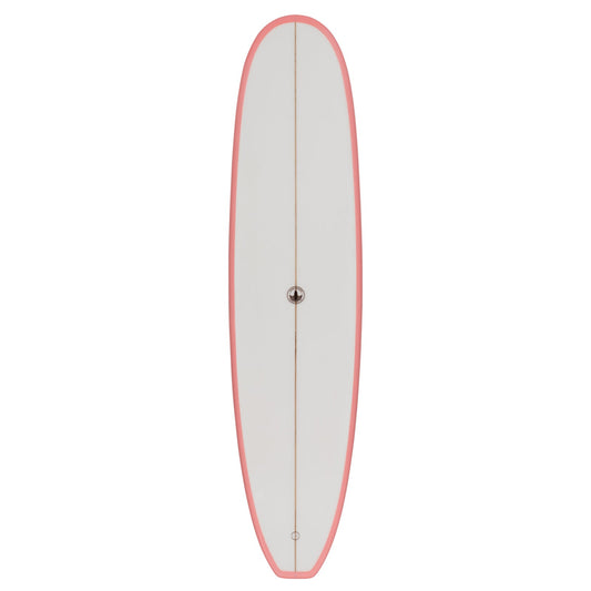 The Baby Log Beginner Longboard Surfboard – Coral Pink