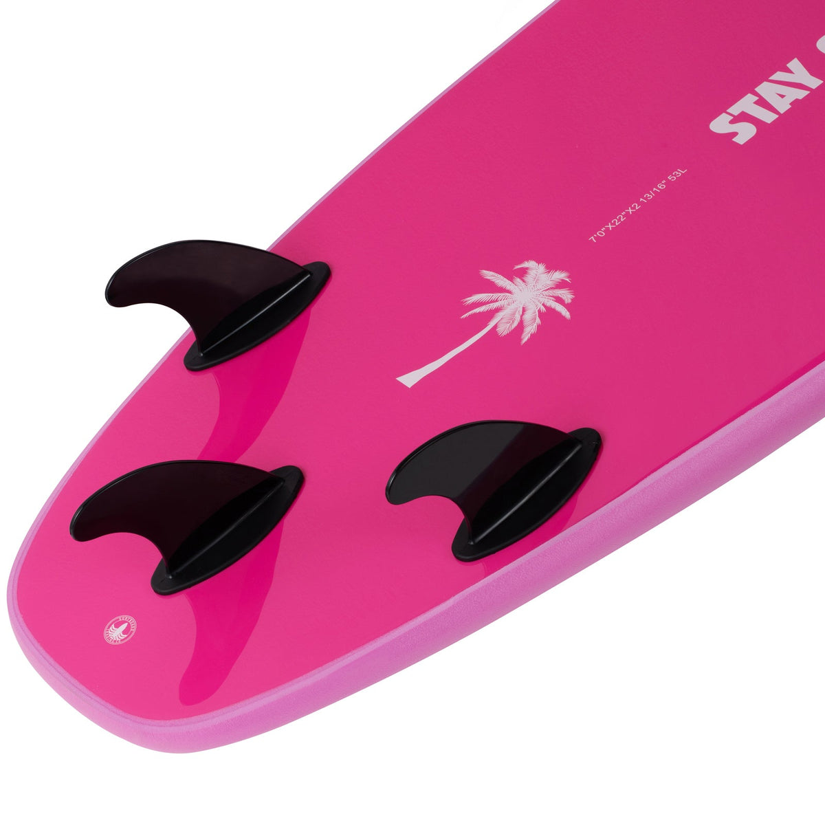 7' Party Wave Soft Top Surfboard - Rose - Ships 10/16/26