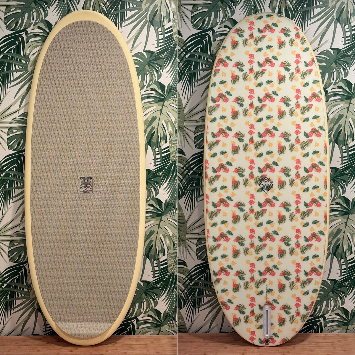 Shore Thing Wake Surfboard – Floral Inlay