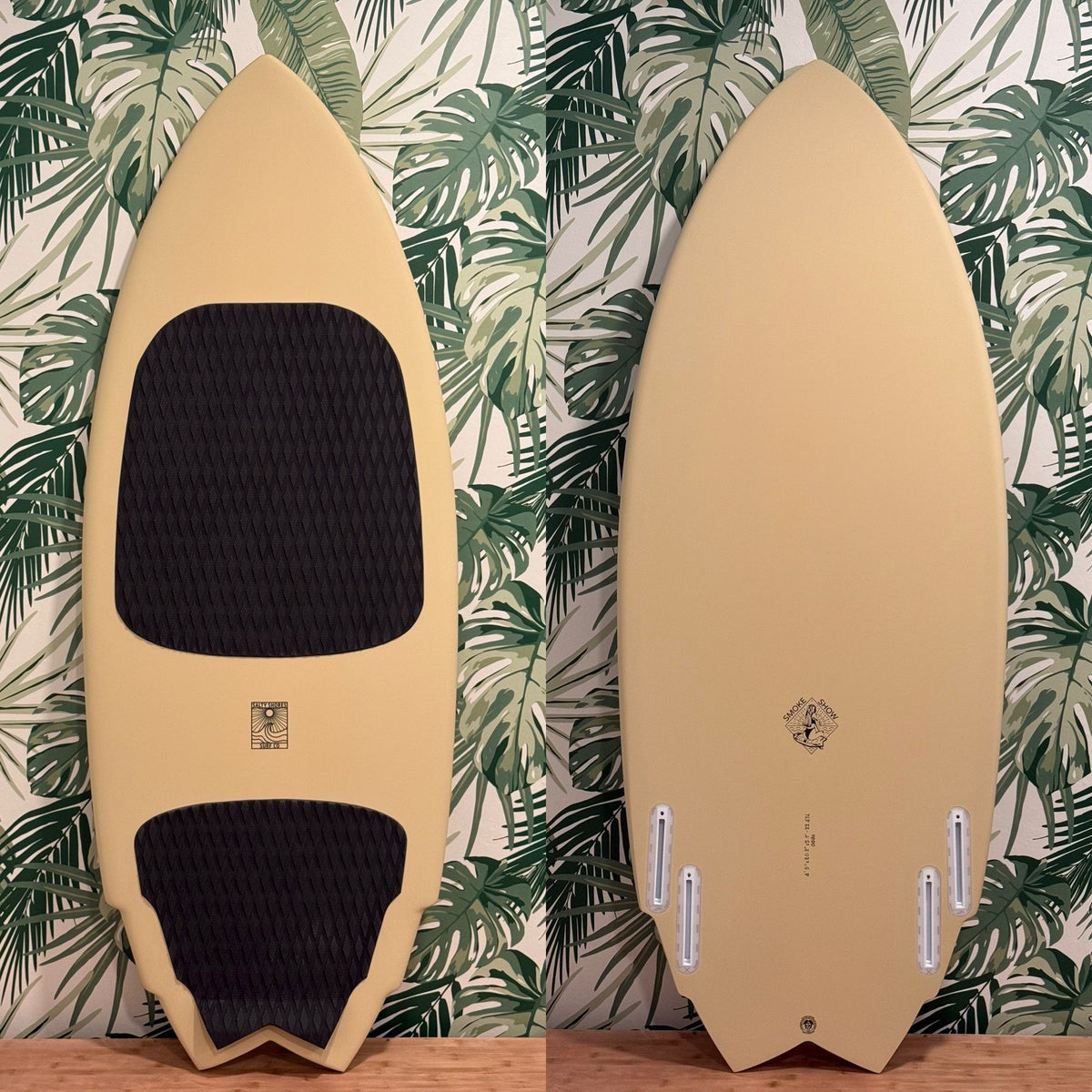 Smoke Show Wake Surfboard – Cream