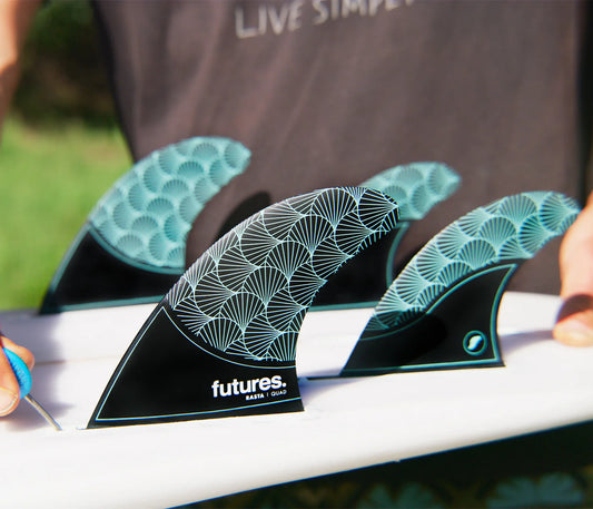 Rasta Quad Fins