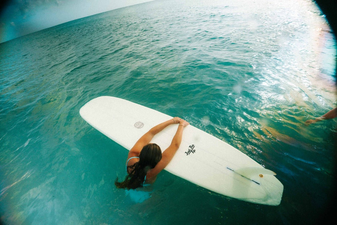 Just The Tip Noserider Longboard Surfboard – Cutlap Sage EPS