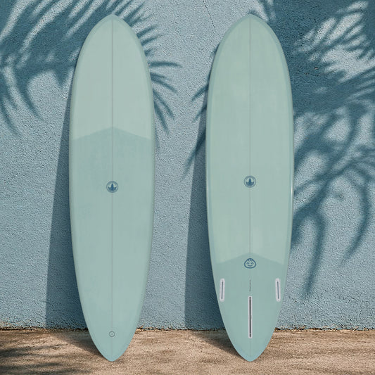 Dumplin Mid Length Surfboard – Sky