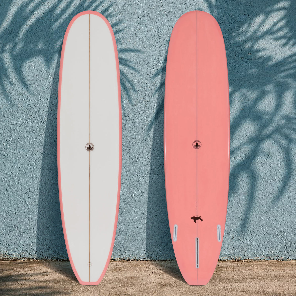 The Baby Log Beginner Longboard Surfboard – Coral Pink - Ships 10/16/26