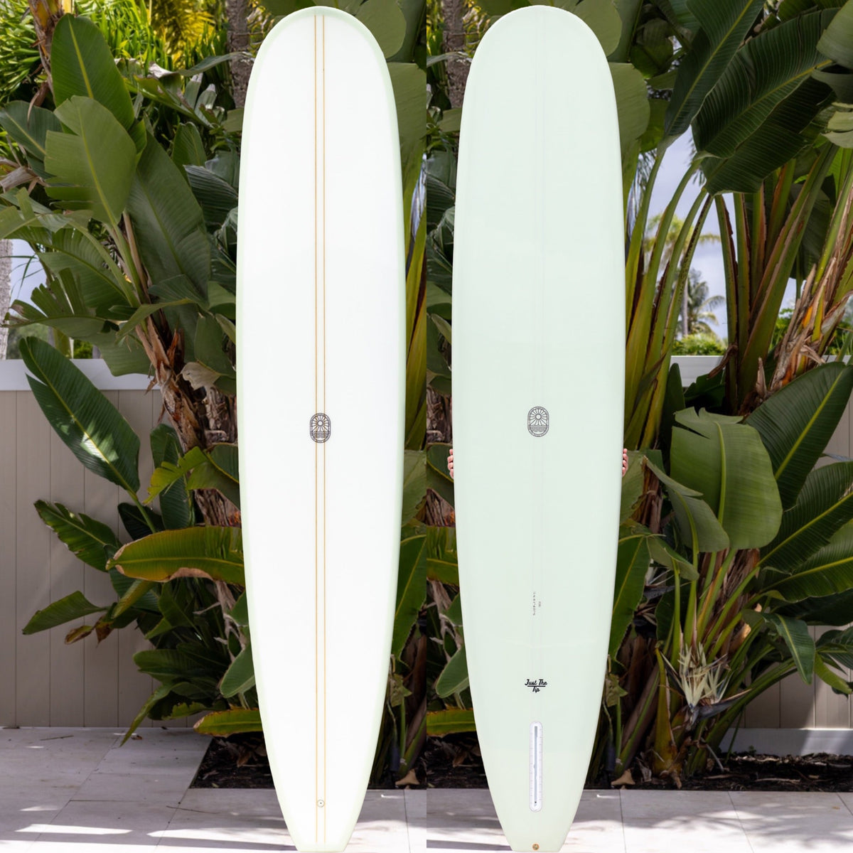Just The Tip Noserider Longboard Surfboard - Cutlap Sage PU