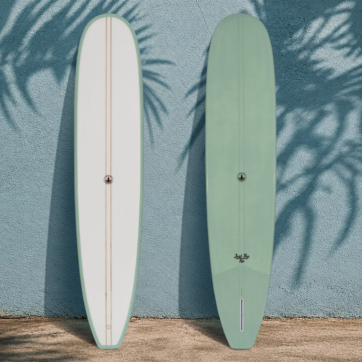 Just The Tip Noserider Longboard Surfboard – Cutlap Mint - Ships 10/16/26