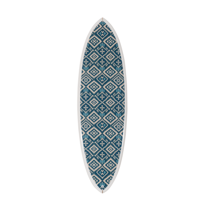 The Desert Tide Print – Boho Coastal Surfboard Wall Art