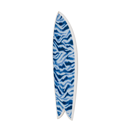 The Swell Print – Blue Surfboard Wall Art