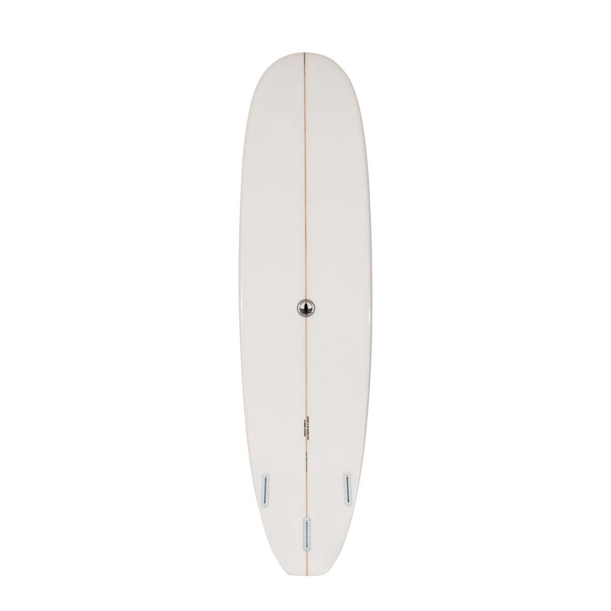 The Tangerine Tropics Print – Floral Surfboard Wall Art