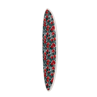 The Palm Beach Print – Palm Tree Surfboard Wall Art