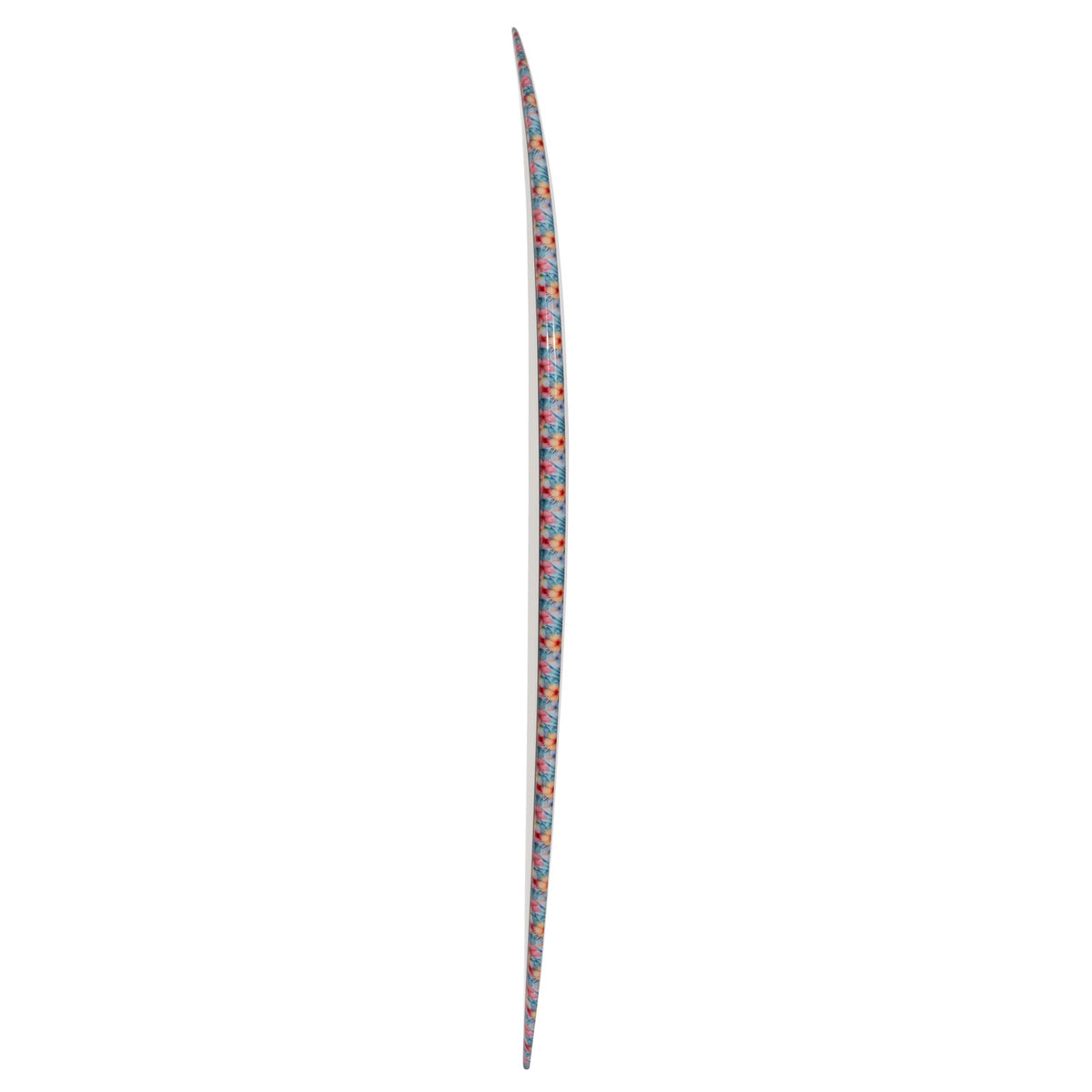Dumplin Mid Length Surfboard – Hawaiian Floral - Ships 10/16/26
