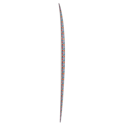 Dumplin Mid Length Surfboard – Hawaiian Floral - Ships 10/16/26