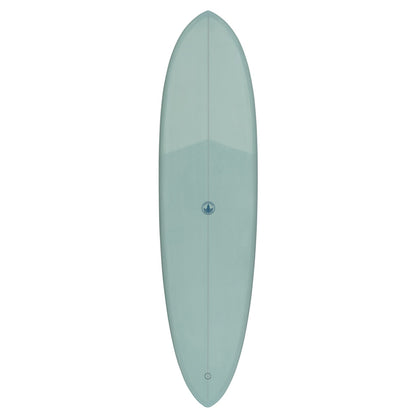 Dumplin Mid Length Surfboard – Sky - Ships 10/16/26