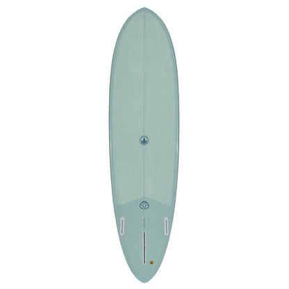 Dumplin Mid Length Surfboard – Sky - Ships 10/16/26