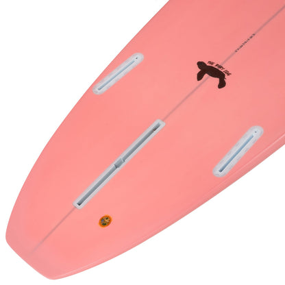 The Baby Log Beginner Longboard Surfboard – Coral Pink - Ships 10/16/26
