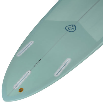 Dumplin Mid Length Surfboard – Sky - Ships 10/16/26