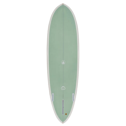 Dumplin Mid Length Surfboard – Mint - Ships 10/16/26