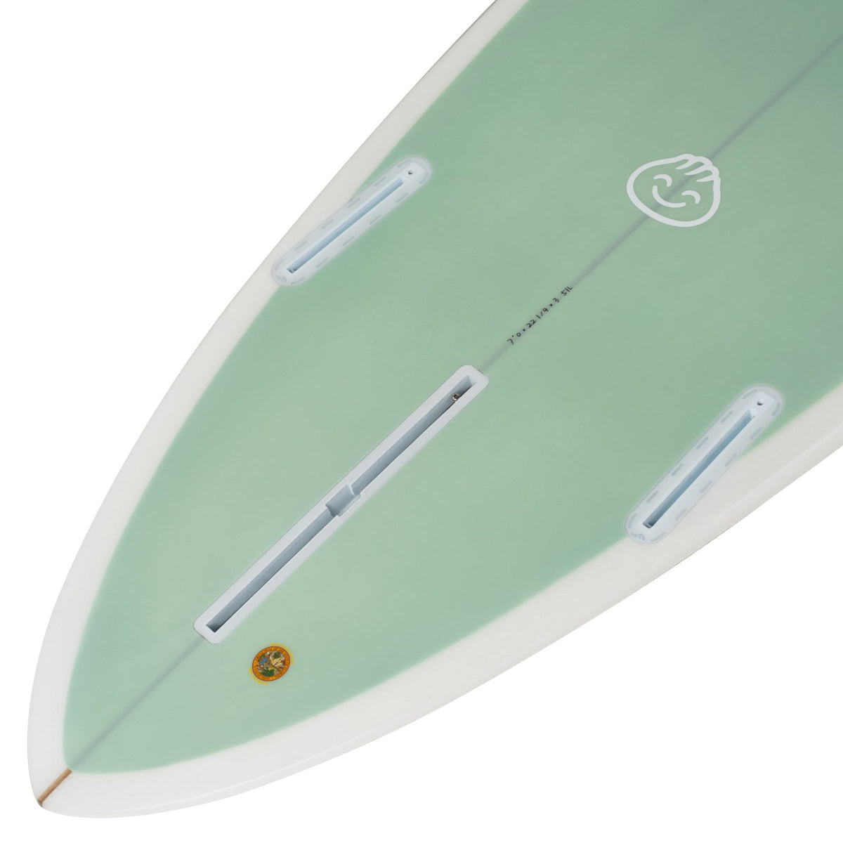 Dumplin Mid Length Surfboard – Mint - Ships 10/16/26