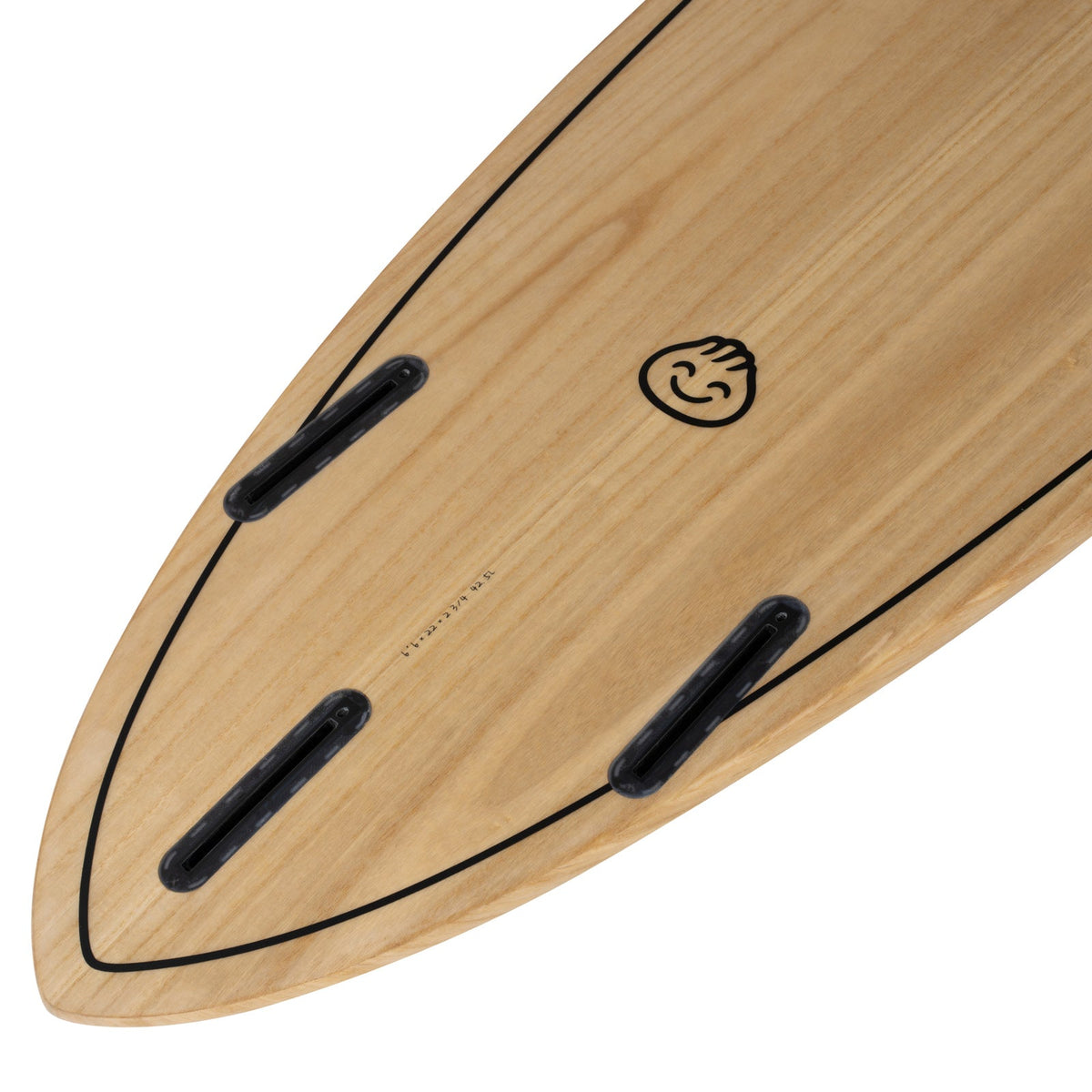 Dumplin Mid Length Surfboard – Paulownia - Ships 10/16/26