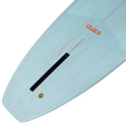 The Charlie Pig-Inspired Longboard Surfboard – Swirl - Ships 10/16/26