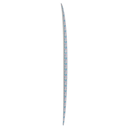 The Baby Log Beginner Longboard Surfboard – Floral Blue - Ships 10/16/26