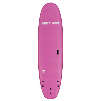 7' Party Wave Soft Top Surfboard - Rose - Ships 10/16/26