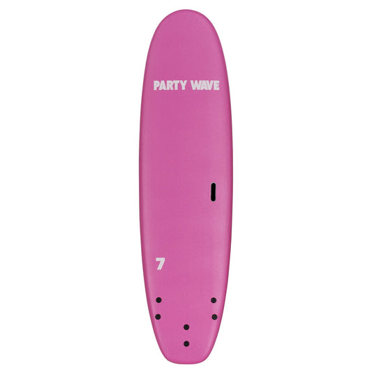 7' Party Wave Soft Top Surfboard - Rose