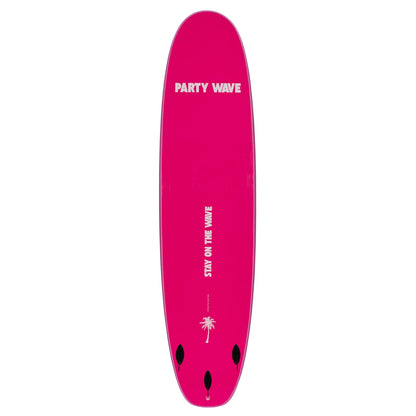 8' Party Wave Soft Top Surfboard - Rose - Ships 10/16/26