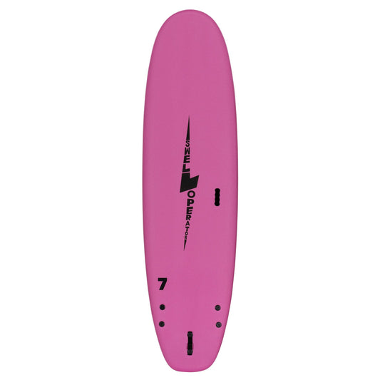 7' Swell Operator Soft Top Surfboard - Coral Pink