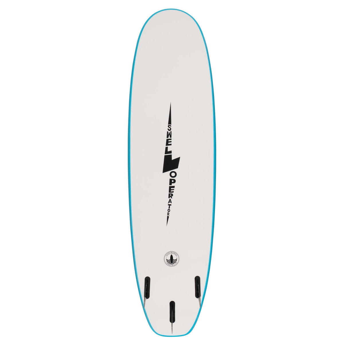 7' Swell Operator Soft Top Surfboard - Aqua - Ships 10/16/26