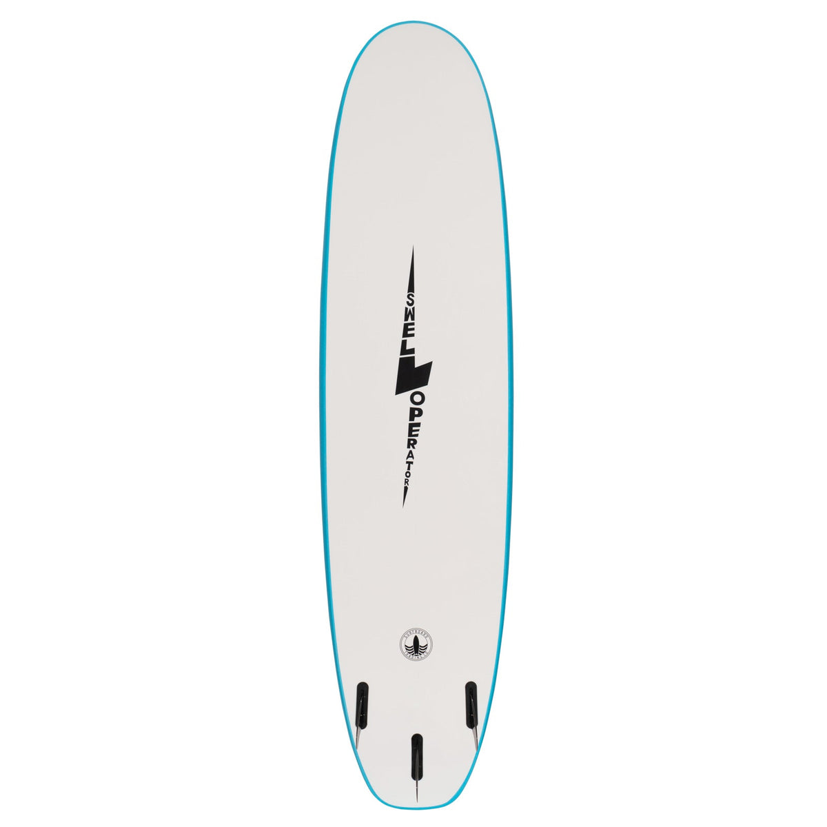 8' Swell Operator Soft Top Surfboard - Aqua - Ships 10/16/26